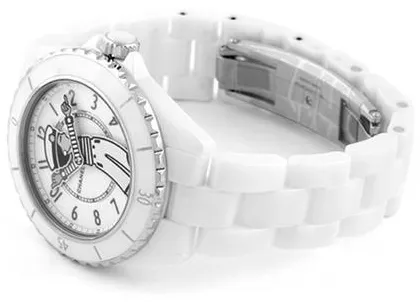 Chanel Mademoiselle H7481 38mm Ceramic White 4