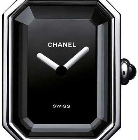 Chanel Première H0451 20mm Stainless steel Black