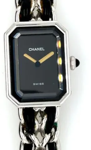 Chanel Première H0451 20mm Stainless steel Black