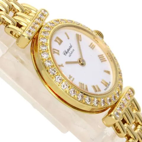 Chopard Classic 32mm Yellow gold White 5