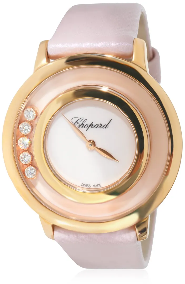 Chopard Happy Diamonds 209429-5106 32mm Pink 2