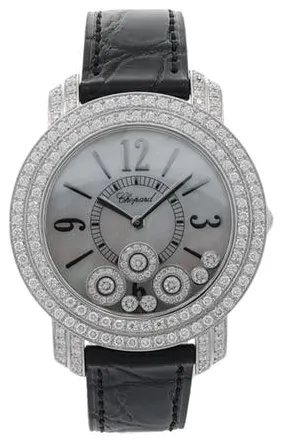 Chopard Happy Diamonds 209274-5001 37mm White gold Mother-of-pearl