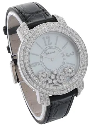 Chopard Happy Diamonds 209274-5001 37mm White gold Mother-of-pearl 6