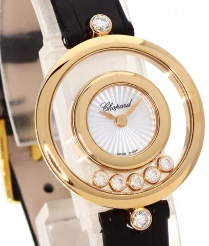 Chopard Happy Diamonds 25.5mm Rose gold White 3