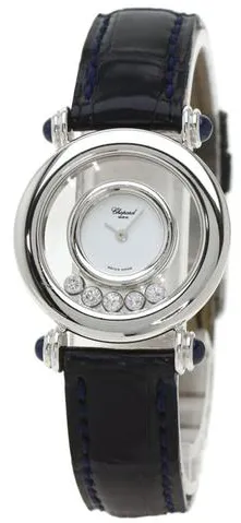 Chopard Happy Diamonds 33.5mm White gold White 10