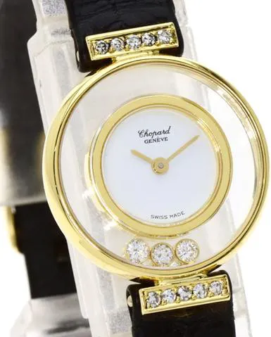 Chopard Happy Diamonds 20.5mm Yellow gold White 3