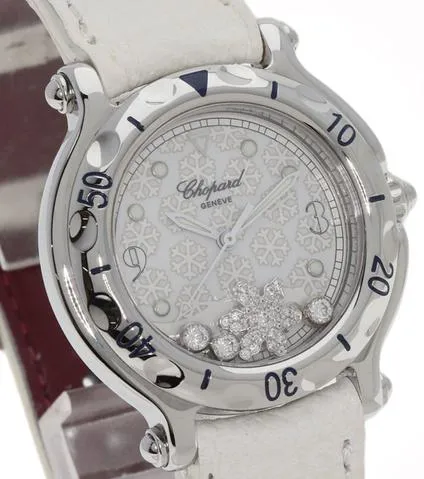 Chopard Happy Sport 35.5mm Stainless steel White 3