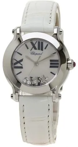 Chopard Happy Sport 30mm Stainless steel White