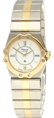 Chopard St. Moritz 8024 24mm Gold/steel White