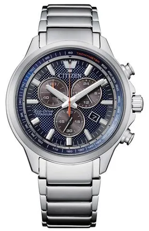 Citizen Eco-Drive AT2470-85L 42mm Titanium Blue