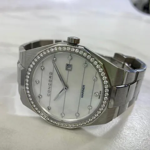 Concord Mariner 41mm Stainless steel Mother-of-pearl 11