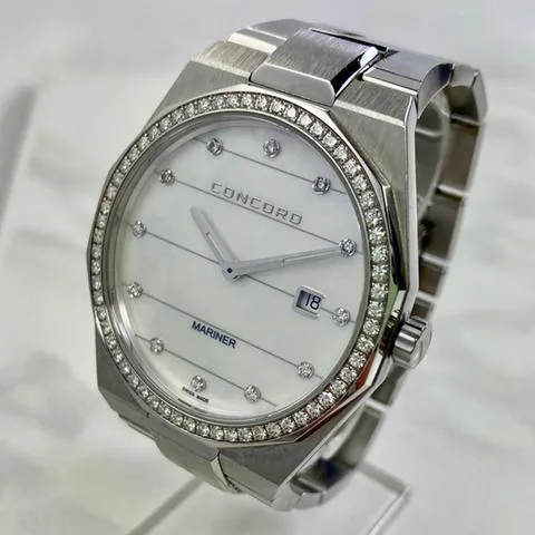 Concord Mariner 41mm Stainless steel Mother-of-pearl 8