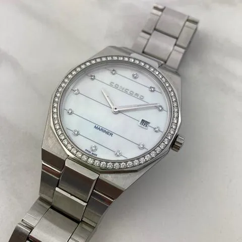 Concord Mariner 41mm Stainless steel Mother-of-pearl 12