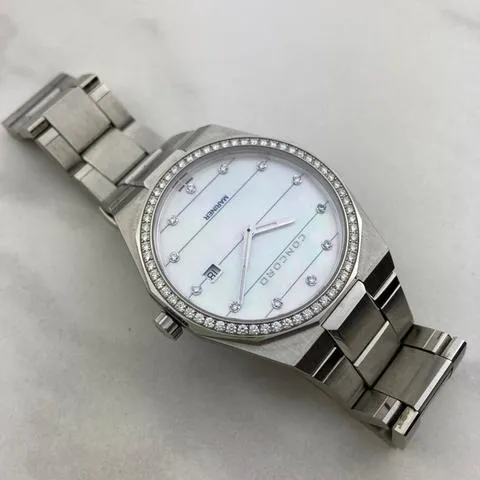 Concord Mariner 41mm Stainless steel Mother-of-pearl 5