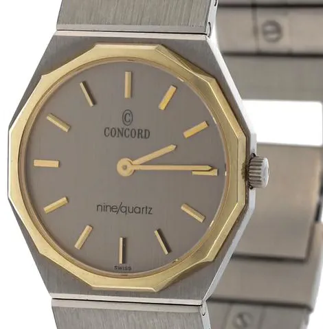 Concord Mariner 26.6mm Yellow gold and Stainless steel Gray