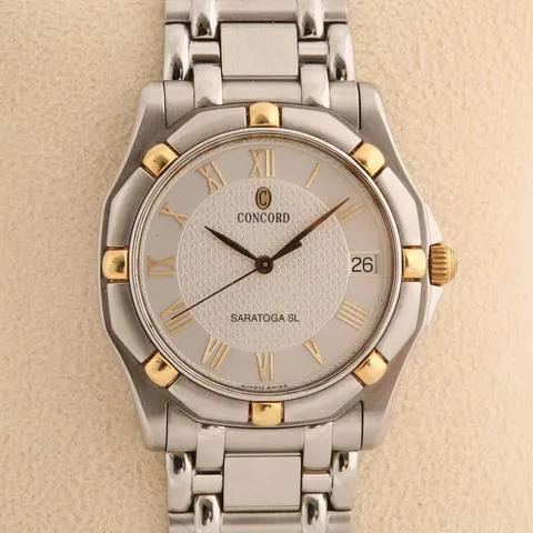 Concord Saratoga 15 C2 230 36mm Yellow gold and Stainless steel Silver