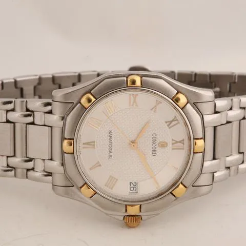 Concord Saratoga 15 C2 230 36mm Yellow gold and Stainless steel Silver 1