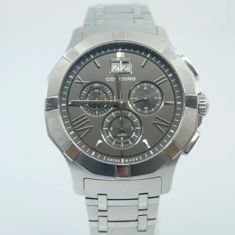 Concord Saratoga 42mm Stainless steel Gray 1