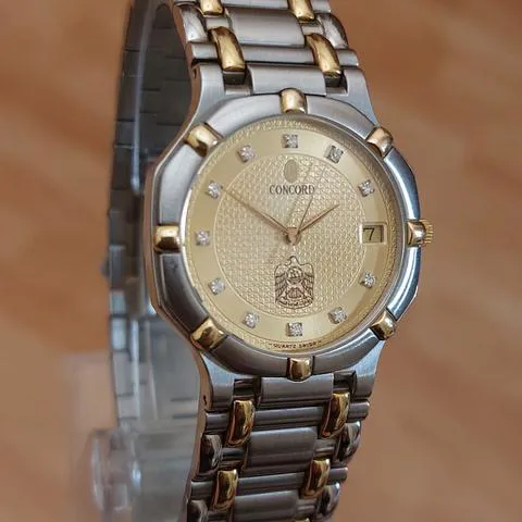 Concord Saratoga 29mm Yellow gold and Stainless steel Champagne 7