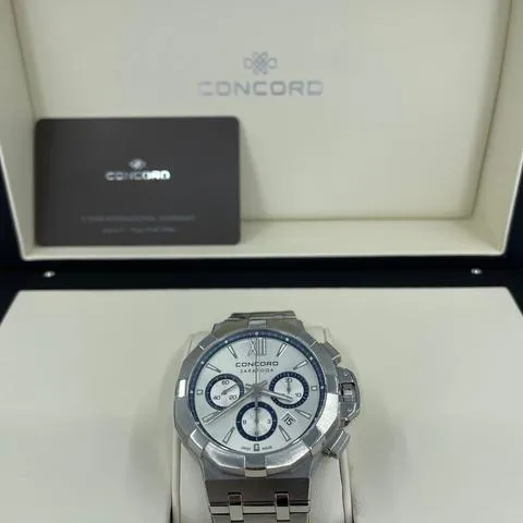 Concord Saratoga 02.6.14.1170 43mm Stainless steel Silver 7