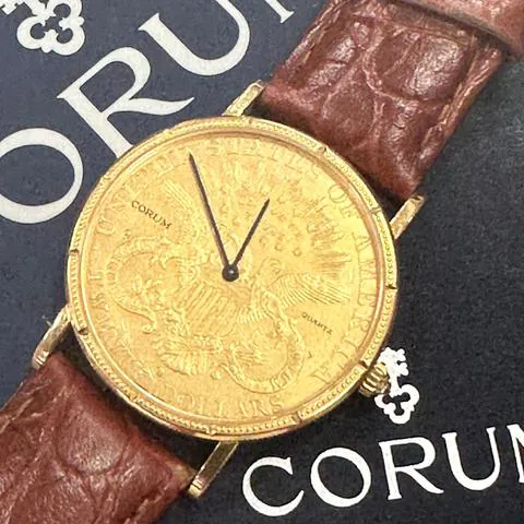 Corum Coin Watch 293.645.56/0001 MU51 35mm Yellow gold Gold