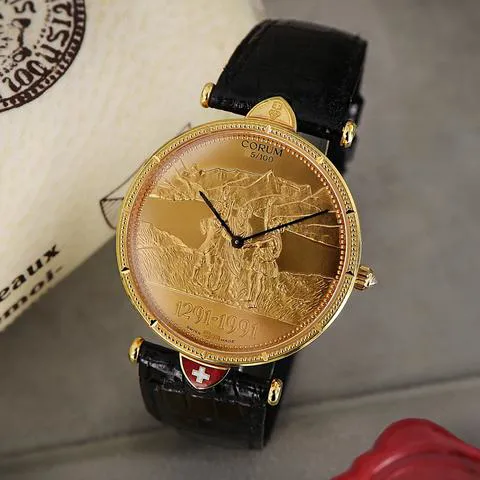 Corum Coin Watch 5564556 36mm Yellow gold Gold