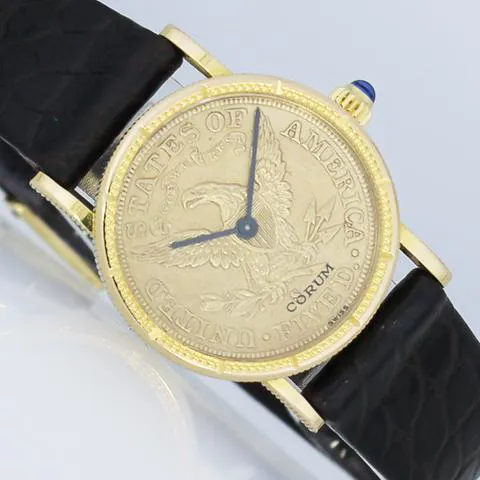 Corum Coin Watch 24mm Yellow gold