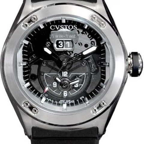 Cvstos Challenge-R CV.TT.RN.ST.GR 44mm Stainless steel Skeletonized