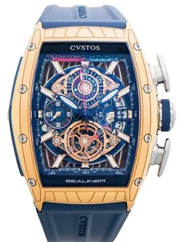 Cvstos Challenge SEA-REGATA-1000 45mm Rose gold Transparent