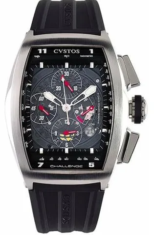 Cvstos Challenge 8002CHTAC 01 55mm Stainless steel Black