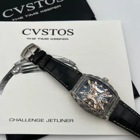 Cvstos Challenge 41mm Stainless steel Transparent