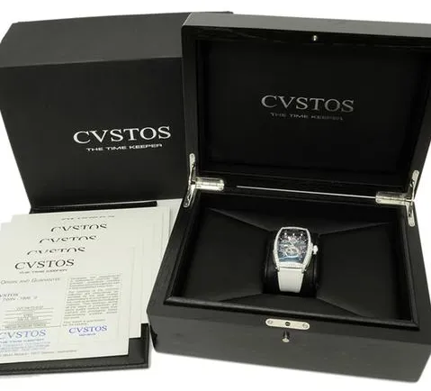 Cvstos Challenge CVT-TW-T2-D ST 40.8mm Stainless steel Skeletonized 12