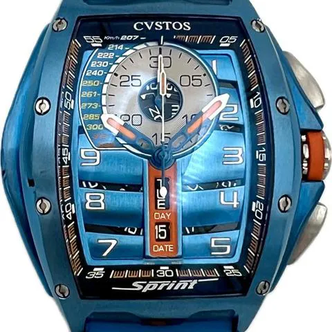 Cvstos Challenge 41mm Stainless steel Blue