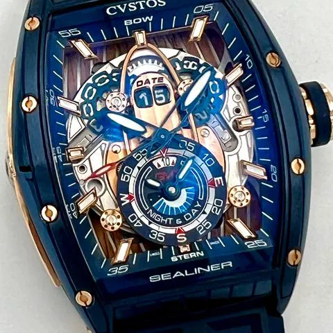 Cvstos Challenge 41mm Stainless steel Blue