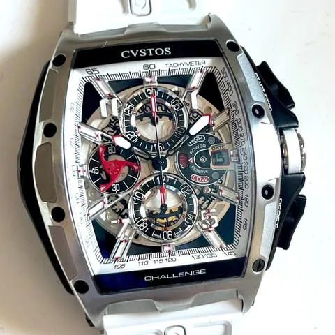 Cvstos Challenge 45mm Stainless steel White 1