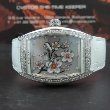 Cvstos Re-Belle Sakura 36mm Stainless steel Mother-of-pearl