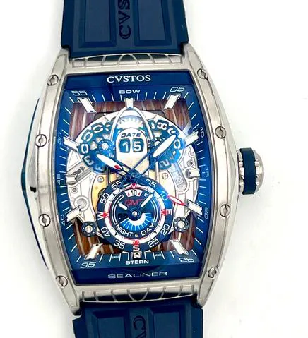 Cvstos 41mm Stainless steel Blue