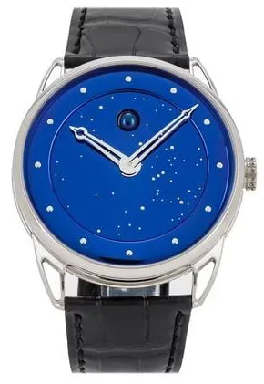 De Bethune DB25 DB25LWS3V2 44mm White gold and 18k white gold Blue