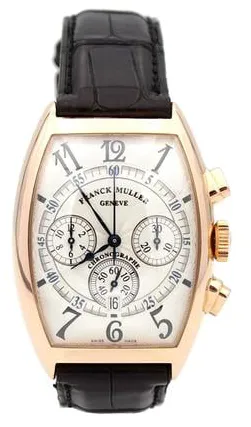 Franck Muller 6850 CC AT 34mm Rose gold Silver