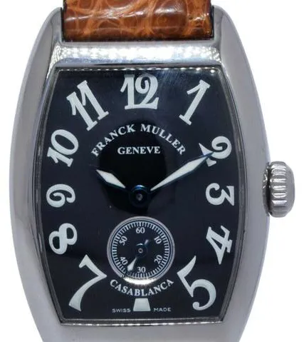 Franck Muller Casablanca 1750 S6 25mm Stainless steel Black