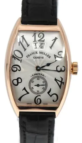 Franck Muller Cintree Curvex 2851 S6 30mm Rose gold Silver