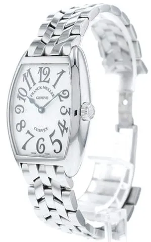 Franck Muller Cintree Curvex 7502 QZ 29mm Stainless steel White 2