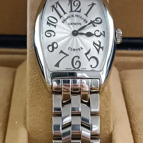 Franck Muller Cintree Curvex 7502 QZ 29mm Stainless steel Silver