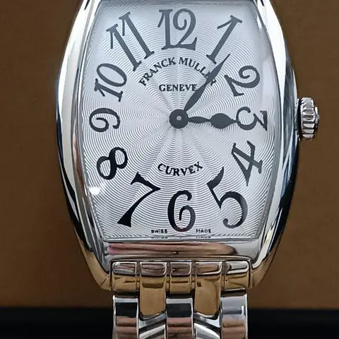 Franck Muller Cintree Curvex 7502 QZ 29mm Stainless steel Silver 5