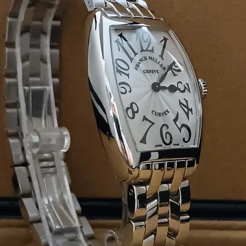 Franck Muller Cintree Curvex 7502 QZ 29mm Stainless steel Silver 7