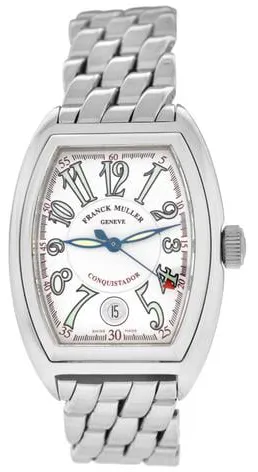 Franck Muller Conquistador 8000 SC 35mm Stainless steel White