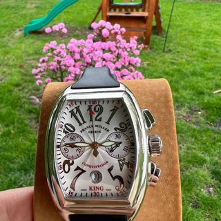Franck Muller Conquistador 8002 cc Platinum | Dealer | EveryWatch