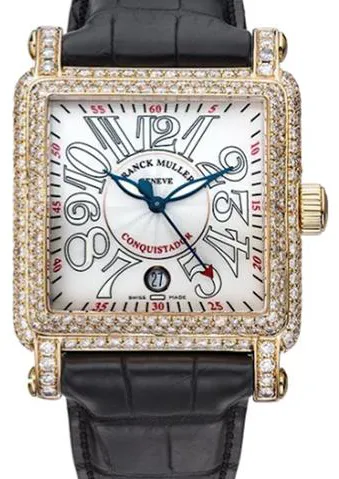 Franck Muller Conquistador Cortez 10000 H SC 41mm Rose gold Silver