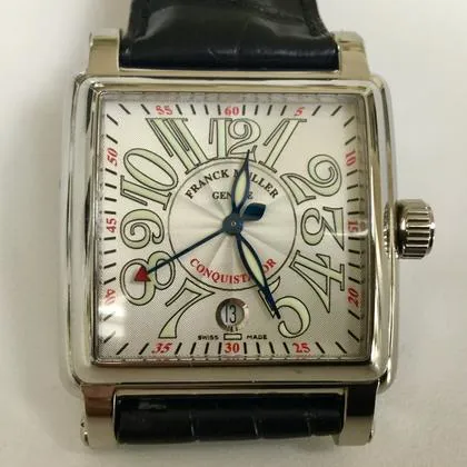 Franck Muller Conquistador Cortez 10000 H SC 41mm Stainless steel Silver