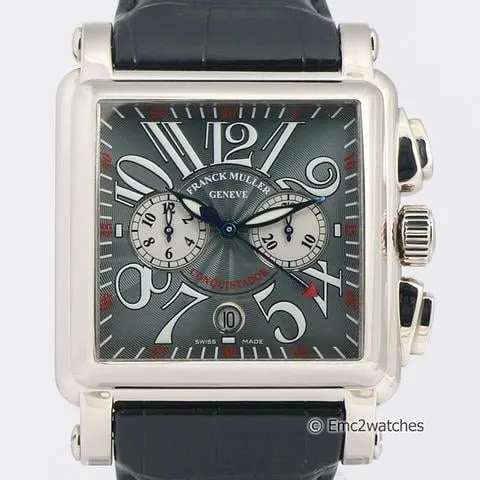 Franck Muller Conquistador Cortez 10000CC 41mm White gold Gray